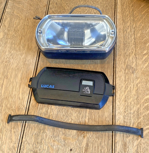 Vintage lucas spot lampe quarz - vintage,
