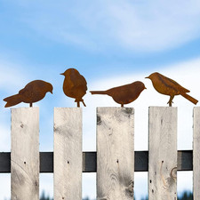 Rostiges Vögel Deko Rost, 4