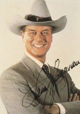 Larry Hagman, orig sign AK