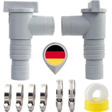 2xWartungshahn Pool 32mm Pool