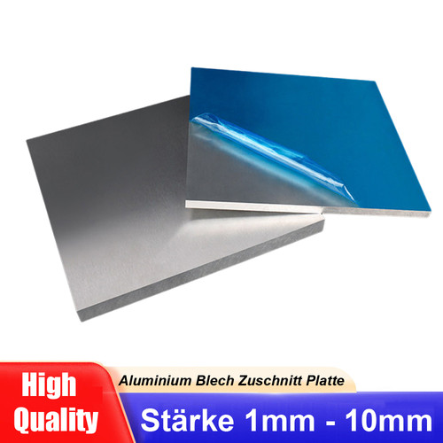 Alublech stärke 10mm - 1-10mm, alu