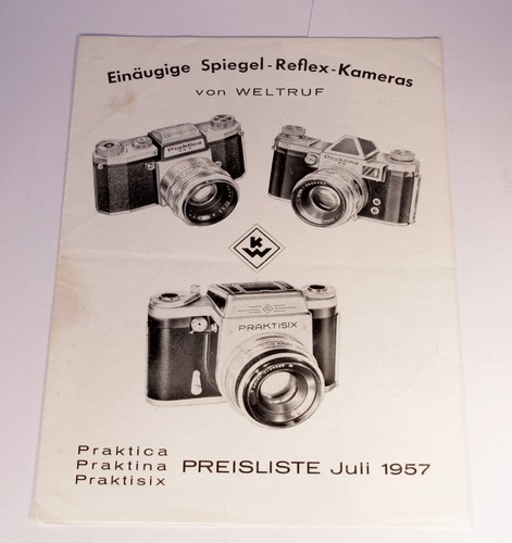 Hedler preisliste kamera werke - hedler,