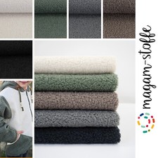 MAGAM-Stoffe "Linus" Teddy super weicher Teddyfell Boucle Meterware ab 50cm