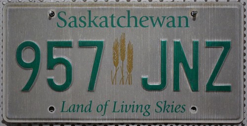 Saskatchewan nummernschild - saskatchewan,