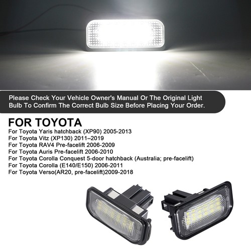Led kennzeichenbeleuchtung - 2x,