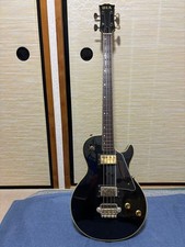 DIA Les Paul Type E-Bassgitarre Black Humbucker 70s MIJ Vintage