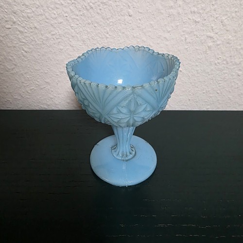 Kelch opalglas blau aus - kelch,