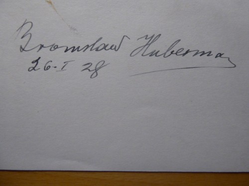 Original autogramm 1928 - autogramm,