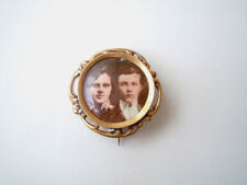 Antike Brosche Foto Bild Rund