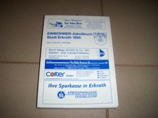 Adressbuch Stadt Erkrath 1995
