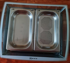 NEFF Edelstahl Dampfgarer für Backofen - Energie sparende u. leckere Zubereitung