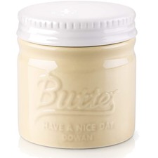 Butterdose französisch Porzellan Buttertopf mit Wasserlinie 6oz Küchen Deko