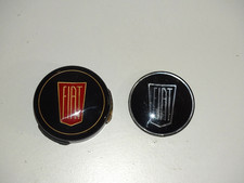 Konvolut sehr alter Fiat Hupenringe Lenkrad - Embleme Fiat Spider usw. 50er 60er