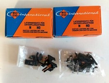 ROCO 4555B ???? Laternensatz für Unterflurantrieb Reste H0 OVP- Gebraucht
