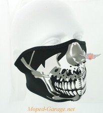 Biker Maske ZAN Chrome Skull