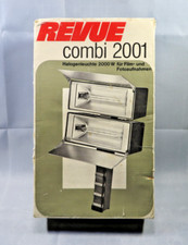 ?️ REVUE Film+Foto Scheinwerfer, 2x1000 Watt,separat zuschaltbar,abgesichert ?