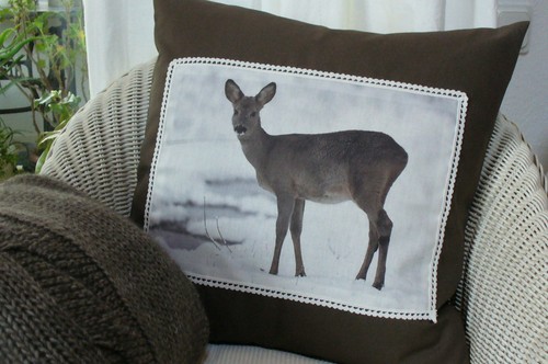 Kissen kissenhülle bambi - kissenhülle,