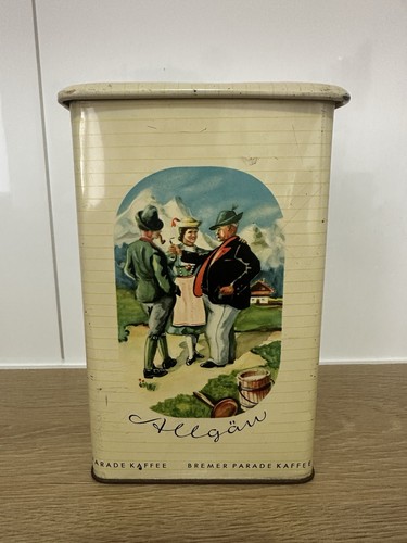 Alte kaffeedose blechdose - kaffeedose,