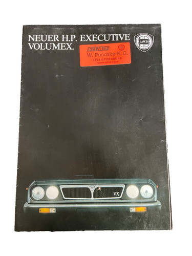 Prospekt brochure lancia beta - prospekt,