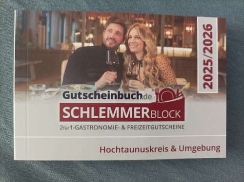 Gutscheinbuch schlemmerblock - gutscheinbuch,