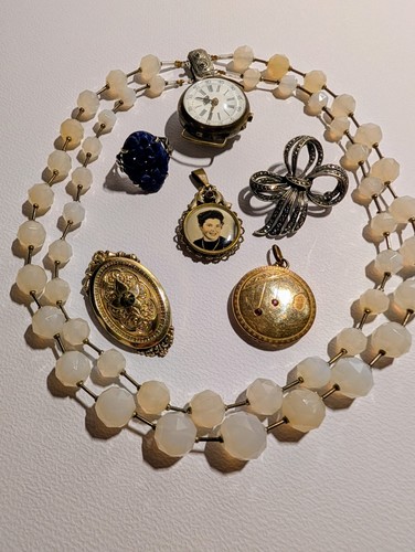 Jugendstil konvolut schmuck - konvolut,