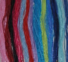 Halsband Organza Band VIELE FARBEN Halskette Stoffkette Trachtenschmuck Bändchen