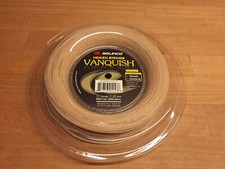 Tennissaite Solinco Vanquish 12 m, Saitenstärke 1,20 mm, natur