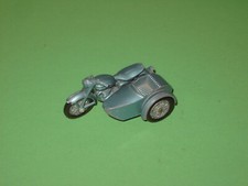  Matchbox Triumph T 110 Motorrad+Beiwagen Lesney England 1964 1:64 teildefekt