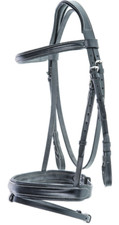 Trense leder schwarz mit - trense,,