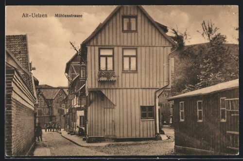Ansichtskarte alt uelzen - ansichtskarte, alt-uelzen
