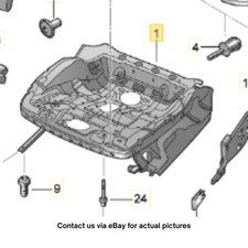 VW Jetta 2011-2015 Sitzgestell