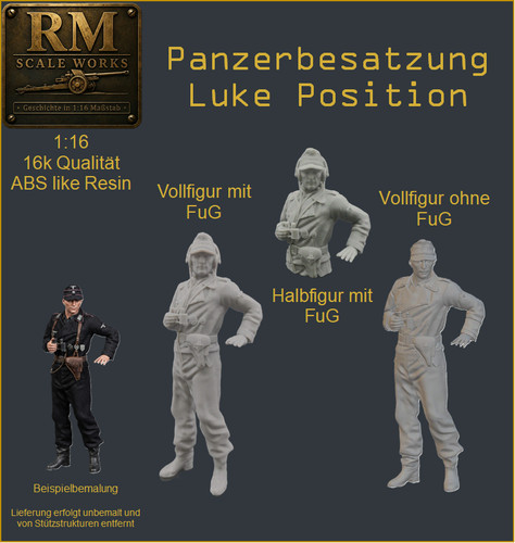 Ww2 wehrmacht figur - 1:16,