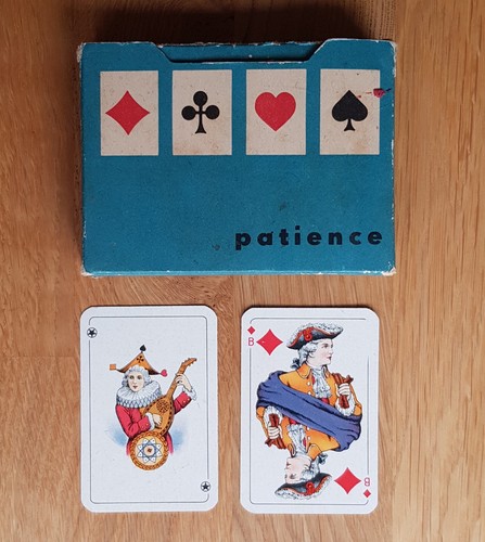 Ddr kartenspiel patience - kartenspiel, "
