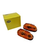 2x Hella Blinkleuchte Blinker Oldtimer Traktor Bulldog Schlepper 2BA001.227-211