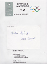 Olympia 1948: Reidar  NYBORG