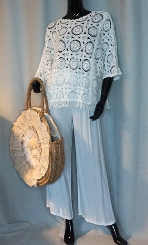 Hippie pullover häkel boho - hippie,