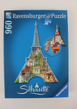 Puzzle Silhouette Eifelturm Paris/ Ravensburger/ 960 Teile/ ca. 76 x 105 cm