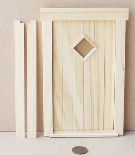 Externe tür aus holz - externe,