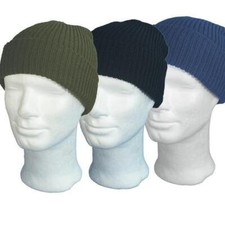 BW Rollstrickmütze Watch Cap Bundeswehr Strickmütze Mütze Wintermütze NEU