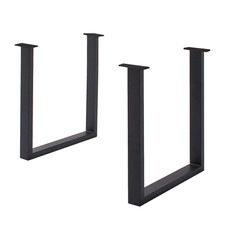 kollected Tischgestell KAPRA Metall Vintage U-Form Möbel-Zubehör Tisch-Zubehör