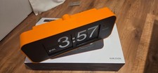 Karlsson Wanduhr Wide Flip Clock Orange