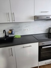 Eingebaute ENHET Küche von IKEA 280cm Breit, VILSTA Induktionskochfeld, IKEA 300