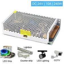 AC /DC Einbaunetzteil Schaltnetzteil Netzteil Adapter 230V auf 24V 10A 240W DE