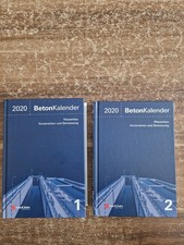 Betonkalender 2020 Bd.1 +Bd.2 Im Set Deutsch