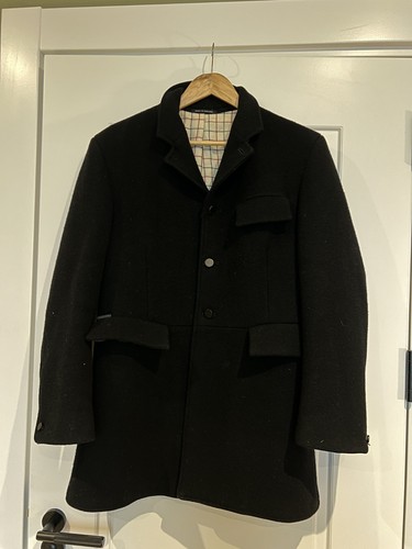 Schwarze herren jagdjacke - jagdjacke, aus