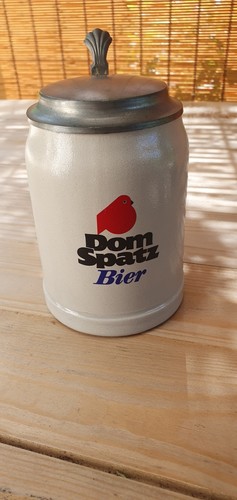 Bierkrug mit zinndeckel ca - bierkrug,
