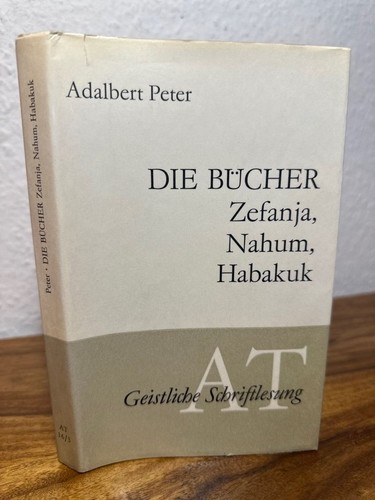 Das buch zefanja - das, und