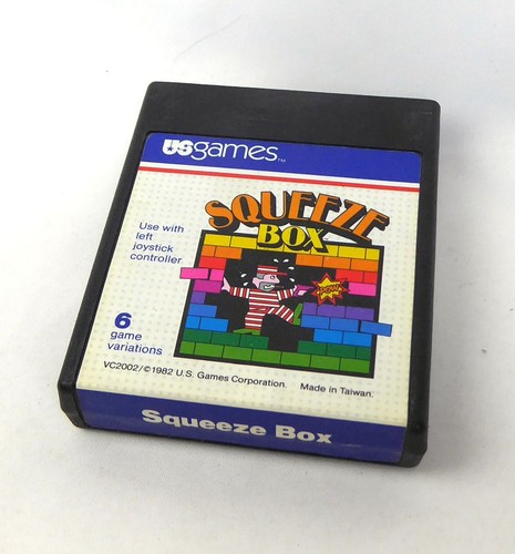 Atari 2600 spiel squeeze - spiel, --