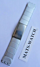 SWATCH+FALTSCHLIESSENBAND+ALU+AYGS7001AS HOARY+SMALL+17mm BANDANSTOSS+NEUWARE