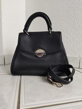 Bogner Lederhandtasche Schwarz
